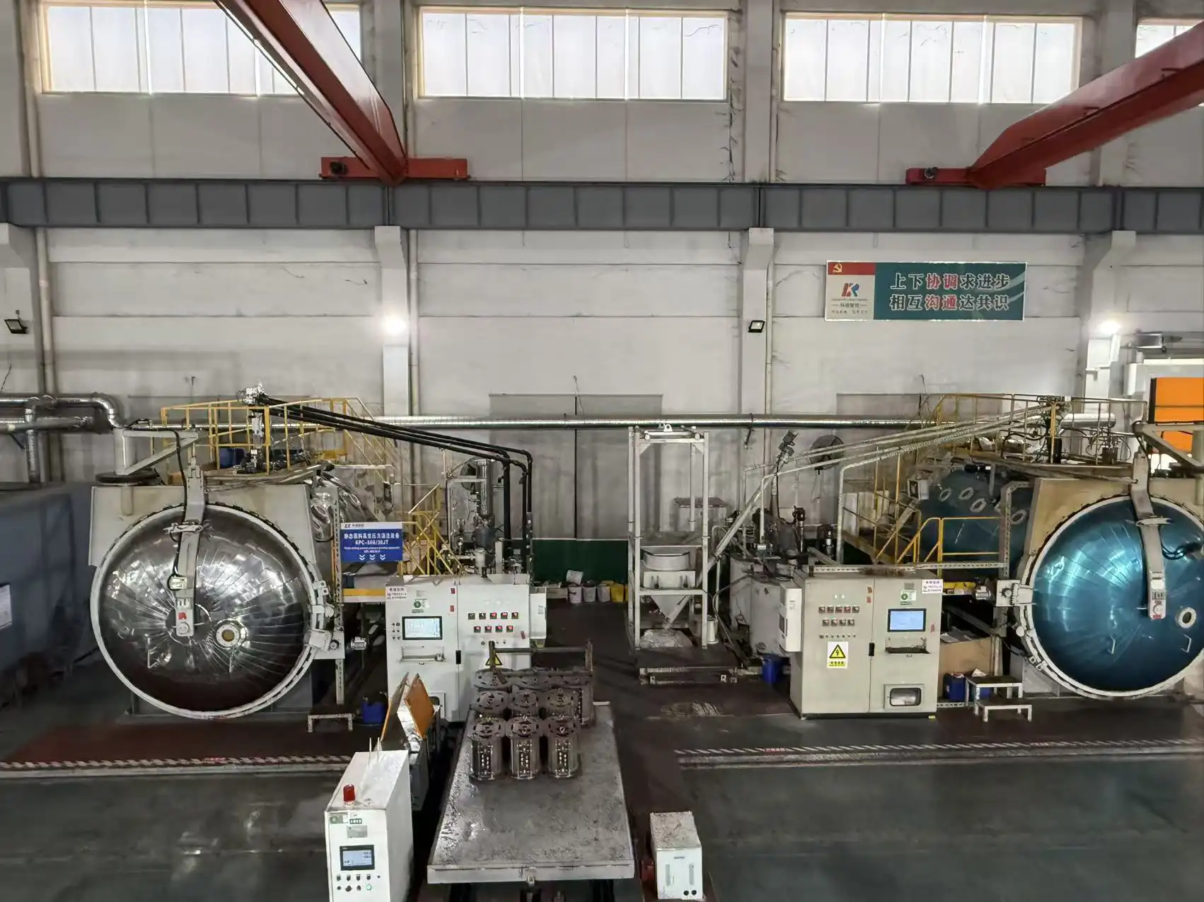 Transformer winding production equipment