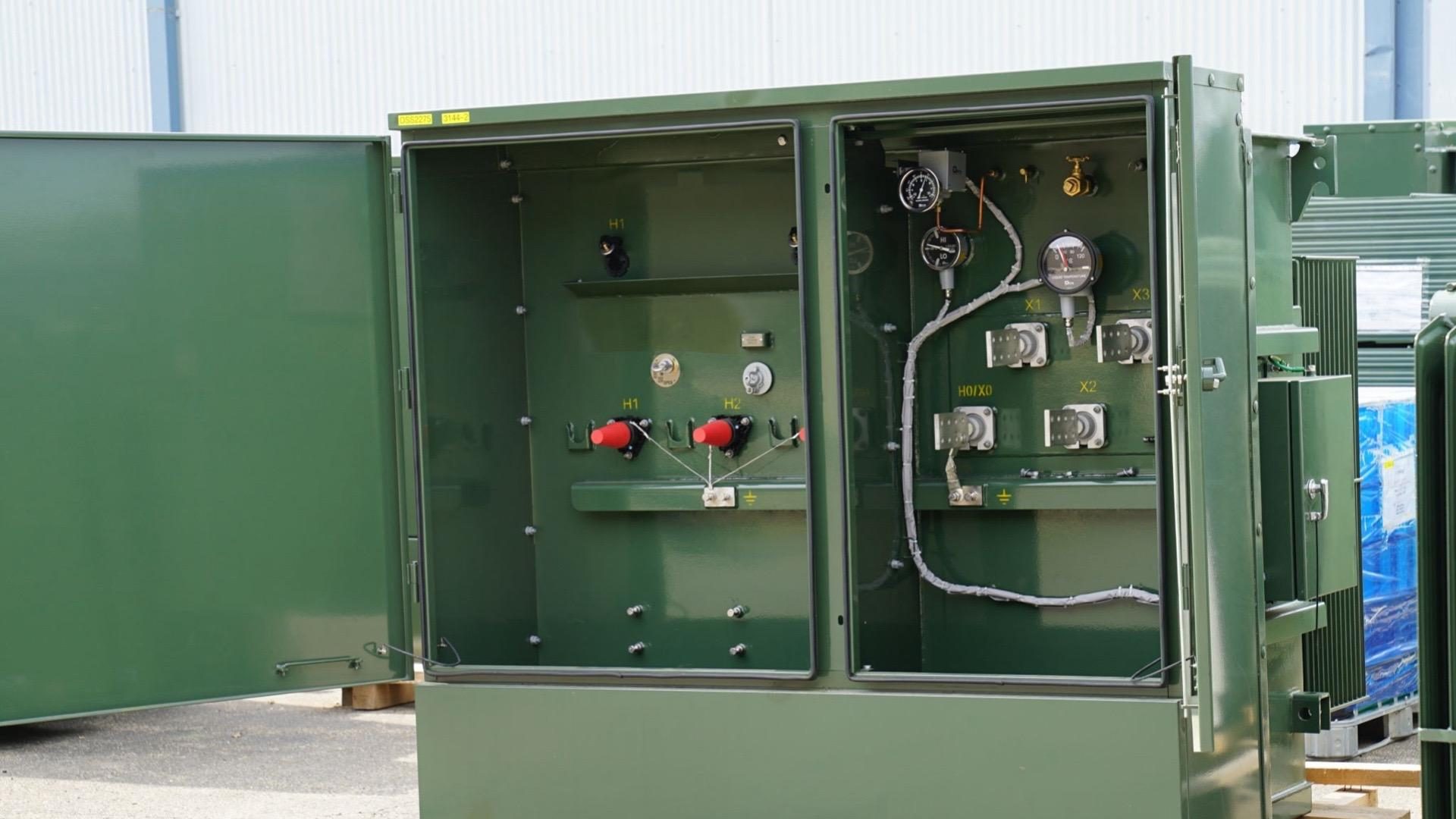 Inside An American Style Pad Mounted Transformer
